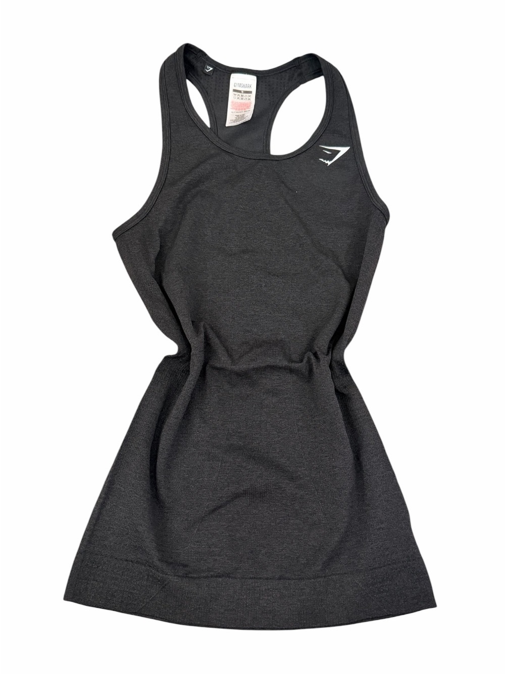 Gymshark Black Seamless Racerback Tank